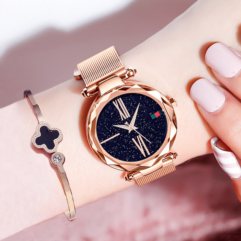 Luxury Rose Gold Women Watches