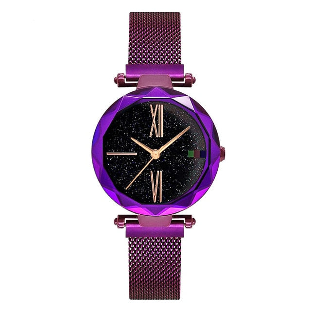 Charming Purple Women Watches